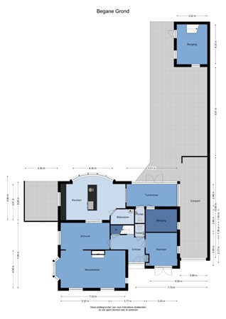 Floorplan - Vliegheuvel 23, 5685 CB Best